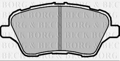BORG & BECK bbp2379 -  Комплект тормозных колодок, дисковый тормоз